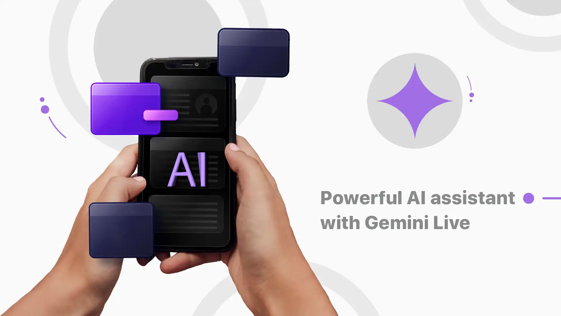 دستیار هوش مصنوعی قدرتمند با Gemini Live